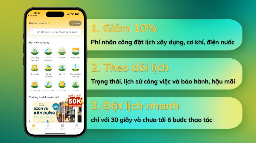 Đa dạng dịch vụ