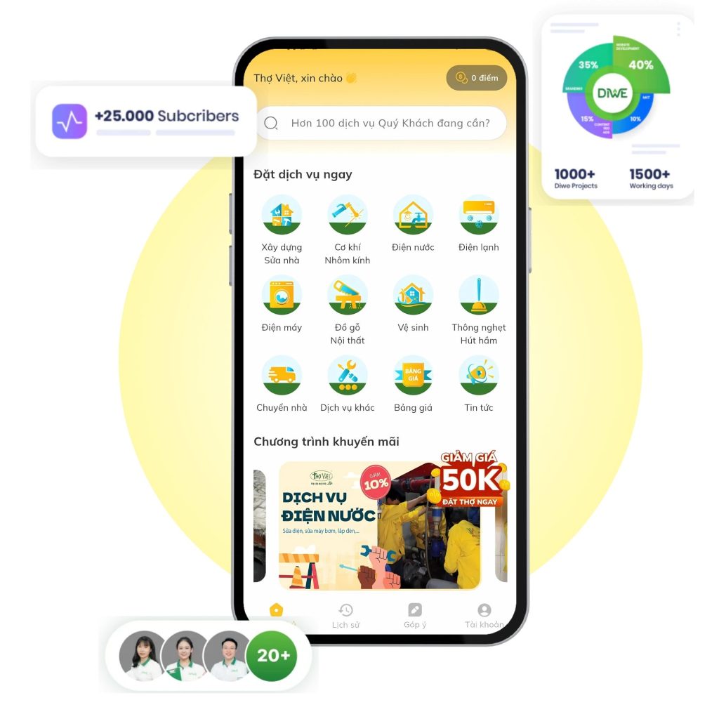 App Tho Viet Mokup New 1